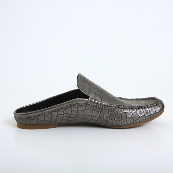NWB Born Capricorn Croc Embossed Leather Mules - Picture 8 of 13